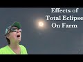 Full coverage of the total eclipse in texas darkness