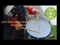 El Tamborilero con letra instrumental