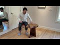 Mira Nakashima Minguren I End Table from Nakashima Woodworkers