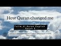 How Qur&#39;an Changed Me | TQ English Batch 5 Students&#39; Reflections | Al-Huda D.H.A Karachi