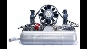 Porsche Flat-Six Boxer Engine   Construction Kit