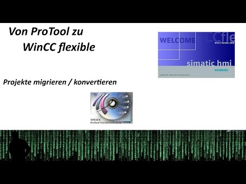 ProTool migrieren / konvertieren in Wincc flexible 2008 - SPS Tutorial Deutsch
