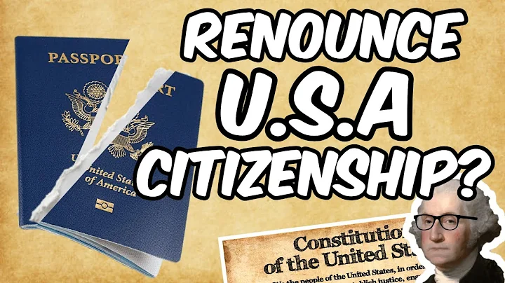 The U.S lets you do this... but warns you not to. What happens when you renounce your citizenship