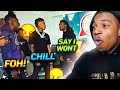 BLOU REACTS TO PRIME BEEFING NLE CHOPPAS FRIEND ON ADIN ROSS STREAM *HEATED*