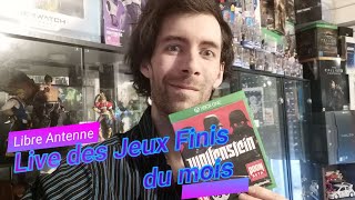 Live des Jeux Finis du Mois (Mai 2024)