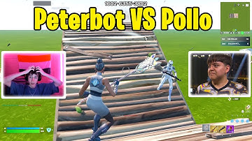 Peterbot VS Pollo 1V1 Buildfights #fortnite