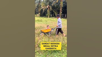 momen haru ketika melihat kakek dan cucunya bermain ‼️‼️ #kakek #cucu #haru #bahagia #senang