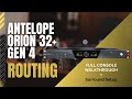 Antelope orion 32 gen 4 full routing setup  updated console walkthrough  surround setup