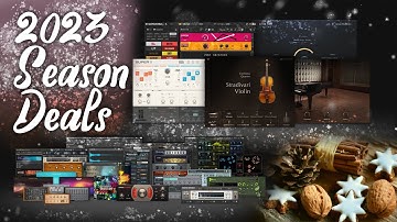Season Deals for 2023 - Native Instruments, iZotope, Brainworx, Plugin Alliance, etc