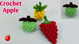 Crochet Apple  / क्रोशिया से बुनये सेफ