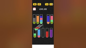 Water sort puzzle level 832