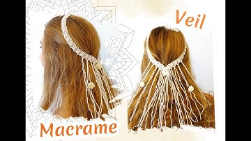 DIY Gentle Macrame Wedding Veil: Step-by-Step Tutorial