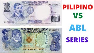 Pilipino Vs Ang Bagong Lipunan Series Philippine Banknotes