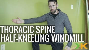 Thoracic Spine Half-Kneeling Windmill - Tangelo Health