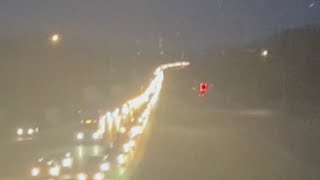 Solar eclipse tourists caught in traffic jams for hours