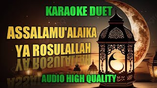 Karaoke Sholawat || Duet || Assalamualaika || Fuja Syarma || Cover VoY