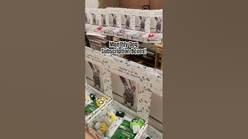 Monthly Subscription Boxes for Your Dog! 🐾 #shorts #subscription