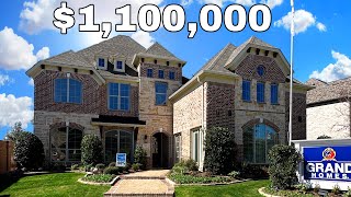 New Construction Homes in Dallas  - Model Home Grand Homes Wilmeth Ridge McKinney, TX