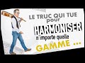 Harmoniser une gamme  tuto guitare