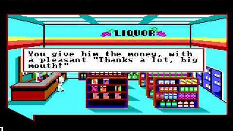 Let's Play Leisure Suit Larry in the Land of the Lounge Lizards (EGA) 4/9 - Phone Calls and Condoms