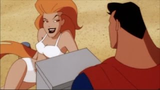 Superman saves Volcana