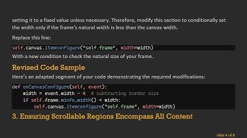 Creating a Horizontal Scroll Frame in Tkinter Canvas