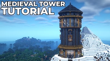 Minecraft: How to Build a Medieval Tower