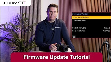 Updating the Firmware Version on a LUMIX S1 II Camera