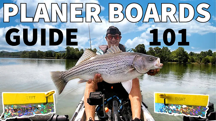 How to use PLANER BOARDS - Trolling for Striped Bass