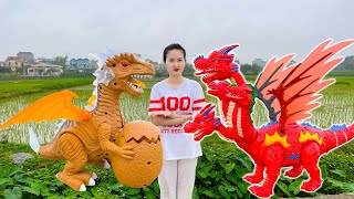 Changcady so tài hai con khủng long: khủng log phun lửa và khủng long 4 đầu - Part 404