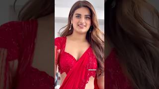 Nidhhi Agerwallooks So Stunning In Red Saree On Promotionthe Unseen Shorts