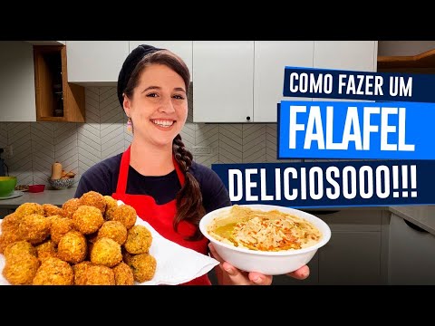Vídeo: Como Fazer Pratos De Grão De Bico: Homus E Falafel