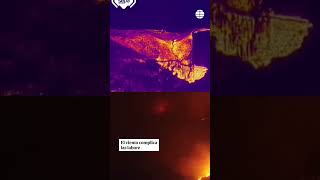 Dron sobrevuela el nuevo incendio de Asturias que ha obligado a desalojar varias poblaciones