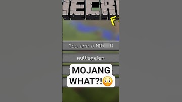 Mojang WHAT IS THIS?!😳#minecraft #mojang #minecraftshorts #shorts