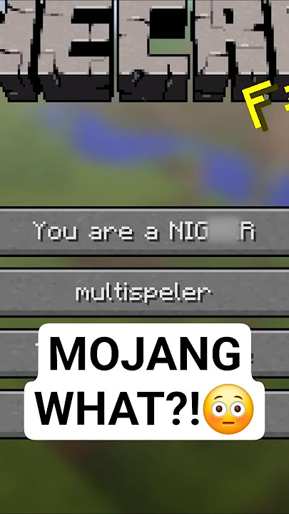 Mojang WHAT IS THIS?!😳#minecraft #mojang #minecraftshorts #shorts