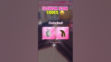 DRESS TO IMPRESS ALL CODES FOR FASHION ICON 😁 #roblox #dresstoimpress #dti