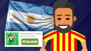 JOGANDO A LIGA ARGENTINA ATUALIZADA NO WORLD SOCCER CHAMPS