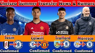 See ALL CHELSEA Confirmed Latest TRANSFER News & Rumors |Transfer Targets 2024 With Enzo Maresca