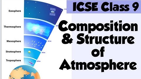 Composition and Structure of the Atmosphere | ICSE Class 9 | @sirtarunrupani