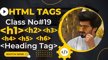 Heading Tags (H1 to H6) in HTML urdu/hindi || Class -19