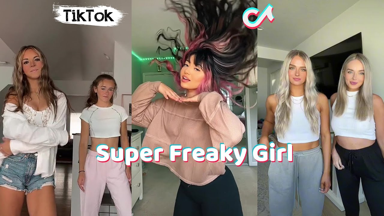 Super Freaky Girl New Tiktok Dance Compilation Youtube 