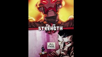 INFINITY ULTRON VS. C.A.S (cosmic armor superman) #viral #edit #marvel #dccomics #infinityultron