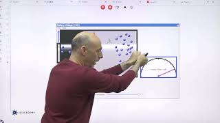 شرح القوة الدافعة الكهربائية باستخدام المحاكاة  الأستاذ نضال الأفندي