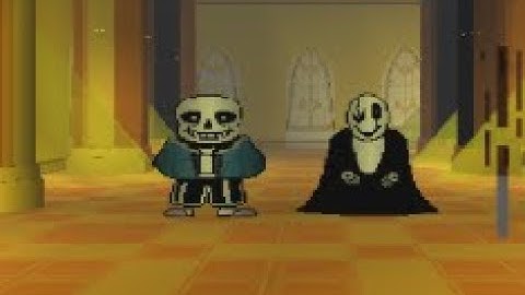 Yet Another Bad Time Simulator Double the Trouble (Sans and Gaster) No Items cleared