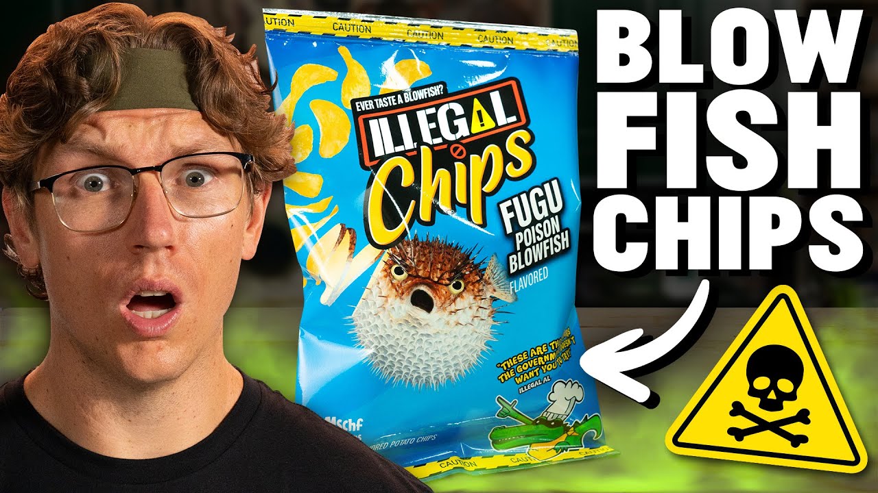 Illegal Fish Chips Taste Test - YouTube