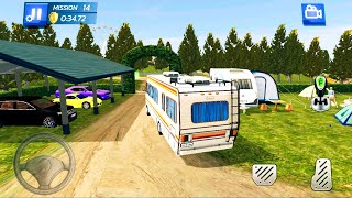 Van Driving Parking Summer Camper Simulator Android Driving Parking Game screenshot 1