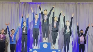 2022 XCEL Platinum Region One Championships | First Place on FX, VT, UB, AA!