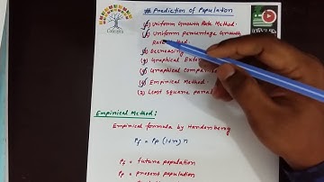 Environmental Engineering I: Prediction of Population (Empirical Method+Fire Demand)