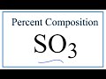 Percent Composition and Molar Mass of SO3