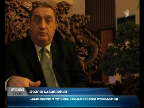 დავით საგანელიძე ჩინეთში შეხვედრებს განაგრძობს